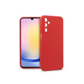   Haffner Soft szilikon tok - Samsung SM-A256 Galaxy A25 5G - piros