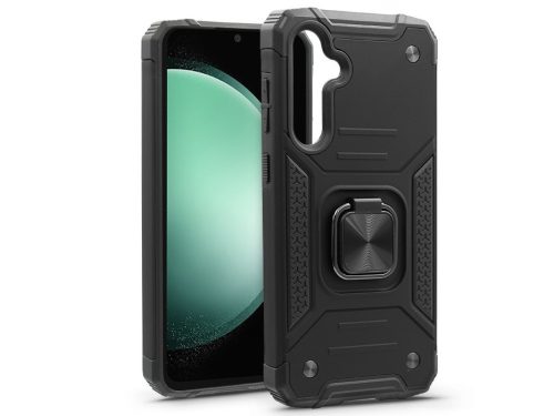 Haffner Nitro Hybrid kameravédős ütésálló tok - Samsung SM-S711 Galaxy S23 FE - fekete