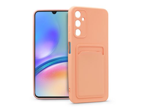 Haffner Clear Case kameravédős szilikon tok - Samsung SM-A057F Galaxy A05s - pink