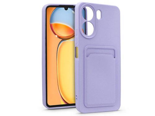 Haffner Card Case kártyatartós szilikon tok Xiaomi 13C - lila