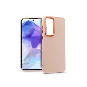   Haffner Frame szilikon tok - Samsung SM-A556 Galaxy A55 5G - pink