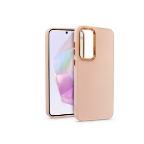   Haffner Frame szilikon tok - Samsung SM-A356 Galaxy A35 5G - pink