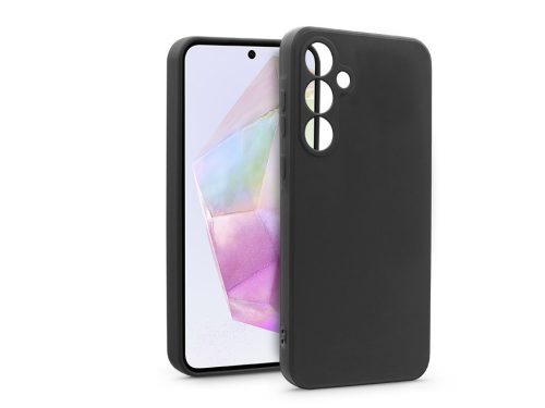 Haffner Soft szilikon tok - Samsung SM-A356 Galaxy A35 5G - fekete