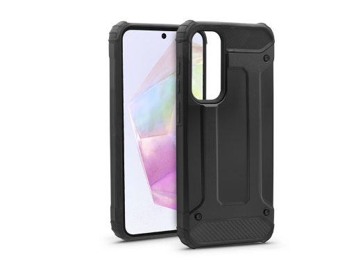 Haffner Armor szilikon tok - Samsung SM-A356 Galaxy A35 5G - fekete