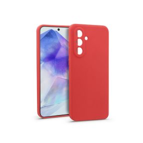   Haffner Soft szilikon tok - Samsung SM-A556 Galaxy A55 5G - piros