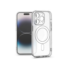   Haffner Frost Mag Cover kameravédős szilikon tok - Apple iPhone 14 Pro - átlátszó