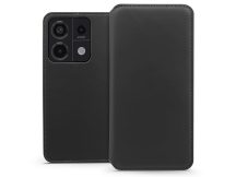   Dual Pocket Flip bőrtok - Xiaomi Redmi Note 13 Pro 5G/Poco X6 5G - fekete