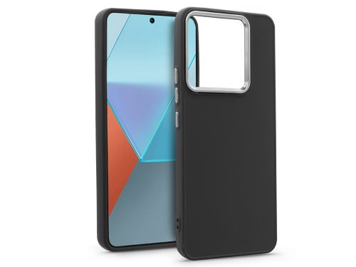 Haffner Frame szilikon tok - Xiaomi Redmi Note 13 Pro 5G/Poco X6 5G - fekete