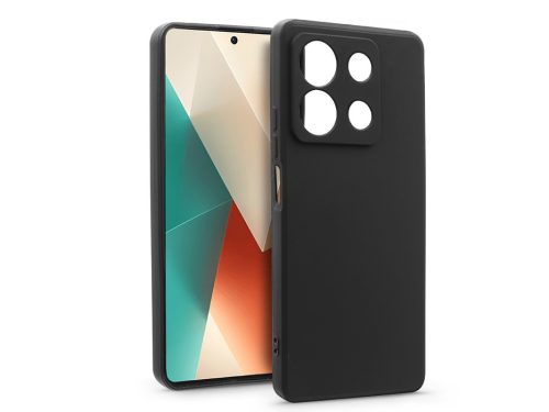 Haffner Soft szilikon tok - Xiaomi Redmi Note 13 5G - fekete