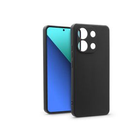 Haffner Soft szilikon tok - Xiaomi Redmi Note 13 4G - fekete