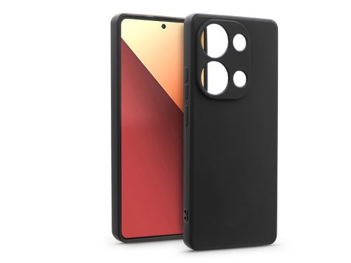 Haffner Soft szilikon tok - Xiaomi Redmi Note 13 Pro 4G/Poco M6 Pro 4G - fekete