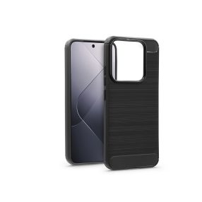 Haffner Carbon szilikon tok - Xiaomi 14 - fekete