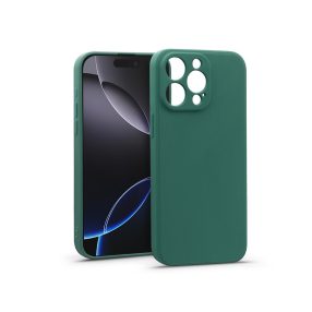 Haffner Matt szilikon tok - Apple iPhone 16 Pro - zöld
