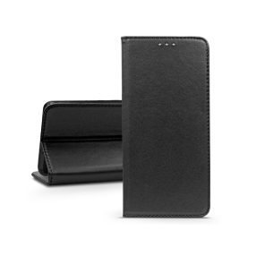   Haffner Smart Magneto Book Flip oldalra nyíló tok - Apple iPhone 16 - fekete