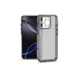   Haffner Matrix Clear kameravédős szilikon tok - Apple iPhone 16 Pro - átlátszó