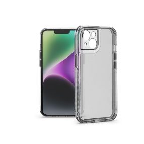   Haffner Matrix Clear kameravédős szilikon tok - Apple iPhone 14 - átlátszó