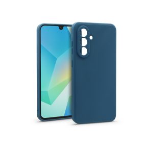   Haffner Matt szilikon tok - Samsung SM-A165 Galaxy A16 4G/A16 5G - kék