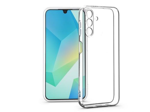 Haffner Clear Case Box kameravédős szilikon tok - Samsung SM-A165 Galaxy A16 4G/A16 5G - átlátszó