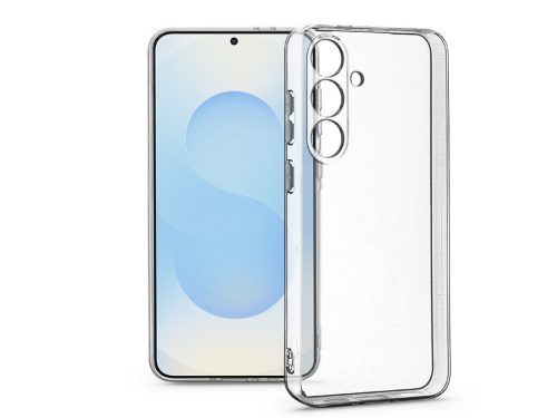 Haffner Clear Case kameravédős szilikon tok - Samsung SM-S936 Galaxy S25+ - átlátszó