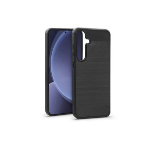   Haffner Carbon szilikon tok - Samsung SM-S936 Galaxy S25+ - fekete