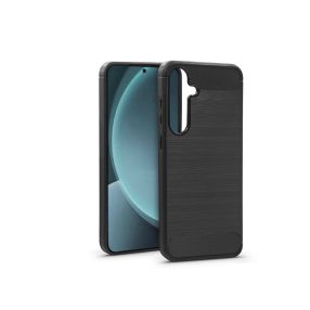   Haffner Carbon szilikon tok - Samsung SM-S931 Galaxy S25 - fekete