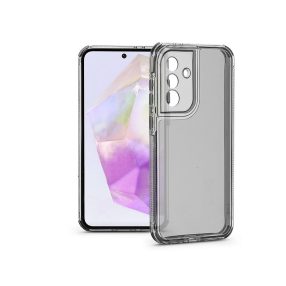   Haffner Matrix Clear kameravédős szilikon tok - Samsung SM-A366 Galaxy A36 5G - átlátszó