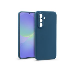  Haffner Matt szilikon tok - Samsung SM-A366 Galaxy A36 5G - kék