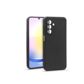   Haffner Matt szilikon tok - Samsung SM-A266 Galaxy A26 5G - fekete