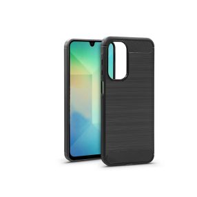   Haffner Carbon szilikon tok - Samsung SM-A266 Galaxy A26 5G - fekete