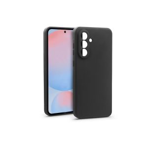   Haffner Matt szilikon tok - Samsung SM-A566 Galaxy A56 5G - fekete