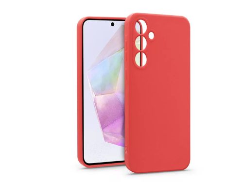 Haffner Soft szilikon tok - Samsung SM-A266 Galaxy A26 5G - piros