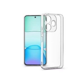   Haffner Clear Case kameravédős szilikon tok - Xiaomi Redmi Note 14 Pro 5G/Note 14 Pro+ 5G - átlátszó
