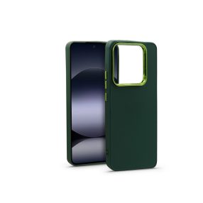 Haffner Frame szilikon tok - Xiaomi Redmi Note 14 5G - zöld