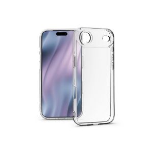   Haffner Clear Case kameravédős szilikon tok - Apple iPhone Air - átlátszó