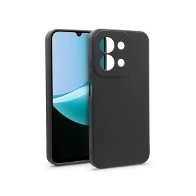 Haffner Matt szilikon tok - Xiaomi Redmi 15C - fekete
