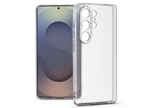 Haffner Clear Case kameravédős szilikon tok - Samsung SM-S948 Galaxy S26 Ultra - átlátszó