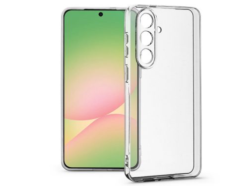 Haffner Clear Case kameravédős szilikon tok - Samsung SM-A576B Galaxy A57 5G - átlátszó