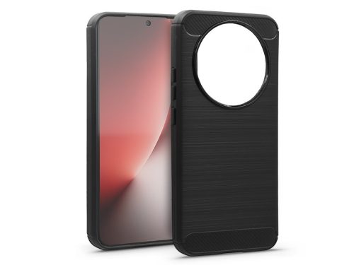 Haffner Carbon szilikon tok - Honor Magic8 Lite - fekete