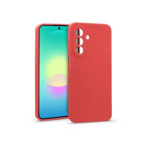   Haffner Soft szilikon tok - Samsung SM-A276 Galaxy A27 5G - piros