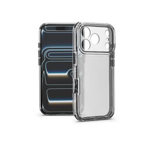   Haffner Matrix Clear kameravédős szilikon tok - Apple iPhone 17 Pro - átlátszó