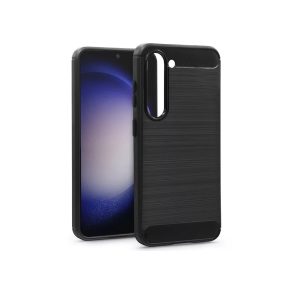   Haffner Carbon szilikon tok - Samsung SM-S911 Galaxy S23 - fekete