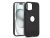 Haffner Carbon szilikon tok - Apple iPhone 15 - fekete