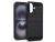 Haffner Carbon szilikon tok - Apple iPhone 16 - fekete