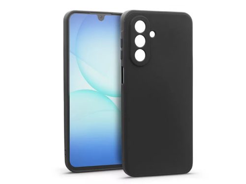 Haffner New Matt szilikon tok - Samsung Galaxy A17 4G/A17 5G/A18 - fekete