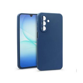   Haffner New Matt szilikon tok - Samsung Galaxy A17 4G/A17 5G/A18 - kék