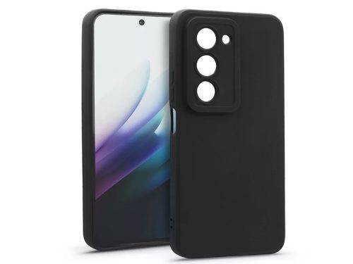 Haffner New Matt szilikon tok - Xiaomi Redmi 15 4G/5G - fekete
