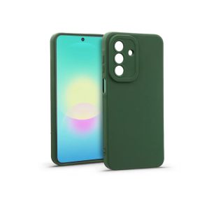   Haffner New Matt szilikon tok - Samsung SM-A276 Galaxy A27 5G - sötét zöld