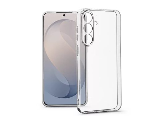 Haffner Clear Case kameravédős szilikon tok - Samsung Galaxy S25 FE/S26 FE - átlátszó