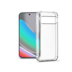   Haffner Anti Shock kamervédős szilikon tok - Google Pixel 10/10 Pro - átlátszó