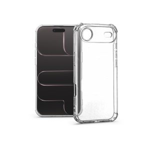   Haffner Anti Shock kamervédős szilikon tok - Apple iPhone Air - átlátszó